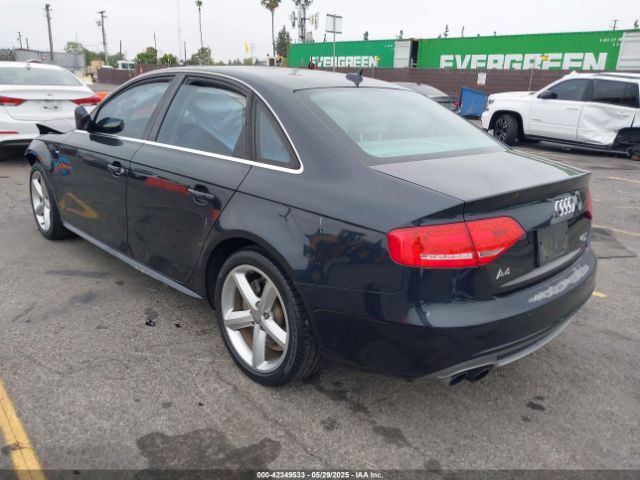 2012 AUDI A4 WAUFFAFL2CN011599 Photo 2
