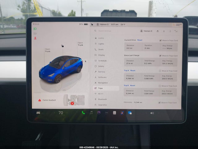 2024 TESLA MODEL Y 7SAYGDEE2RA321479 Photo 6