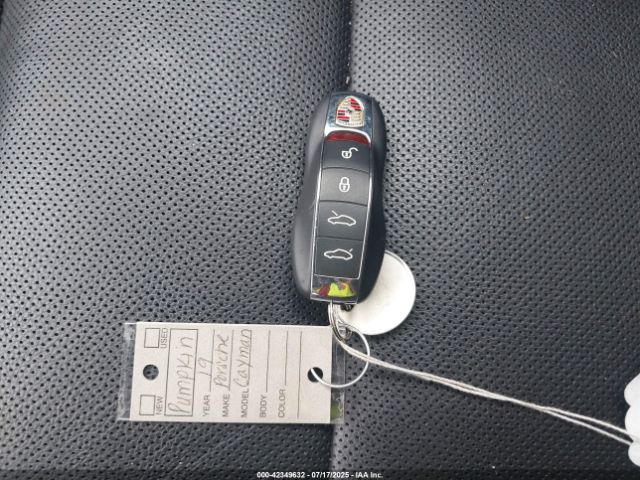 2019 PORSCHE 718 CAYMAN WP0AA2A85KS260984 Photo 10