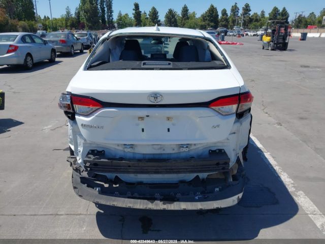 5YFEPMAE3NP274213 Toyota COROLLA LE