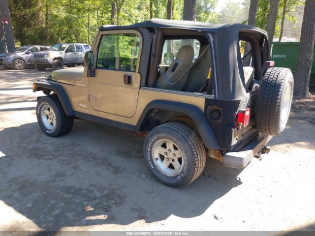 2003 JEEP WRANGLER 1J4FA49S13P313180 Photo 2