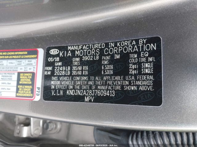 KNDJN2A28J7609413 KIA Soul