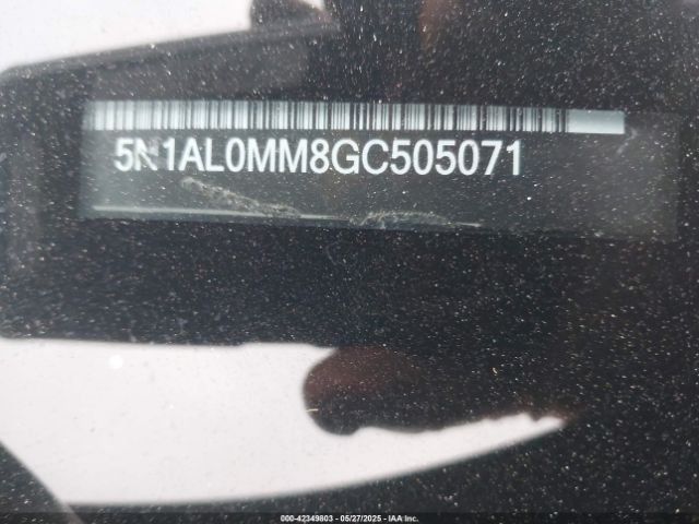5N1AL0MM8GC505071 Infiniti QX60