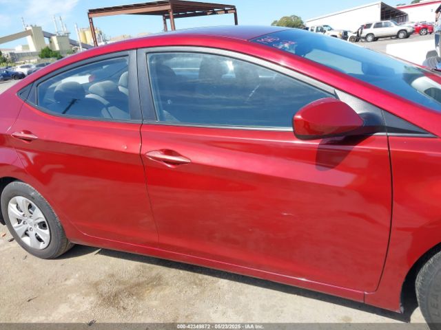 5NPDH4AE5GH709421 Hyundai ELANTRA SE