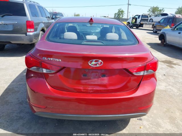 5NPDH4AE5GH709421 Hyundai ELANTRA SE
