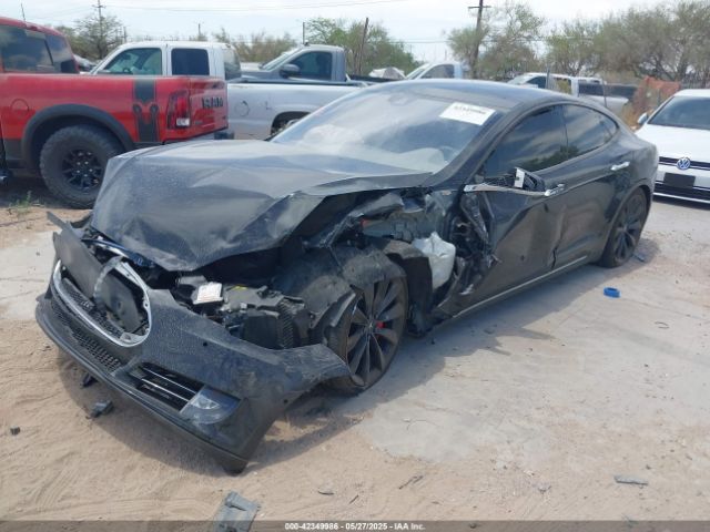 2015 TESLA MODEL S 5YJSA1V48FF100364 Photo 1
