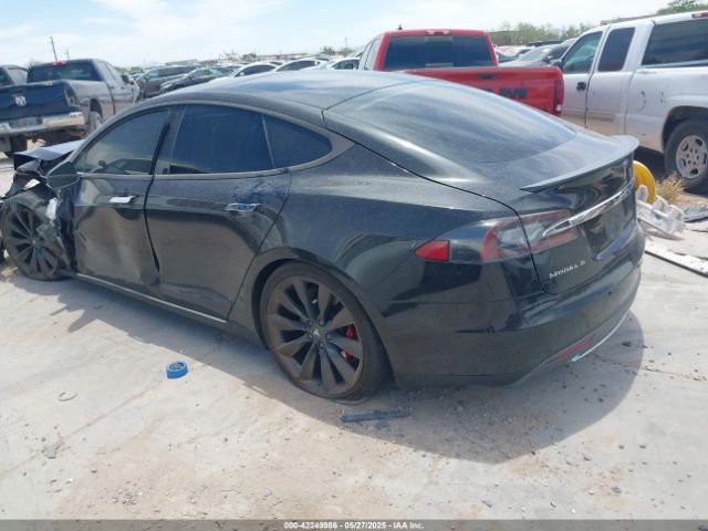 2015 TESLA MODEL S 5YJSA1V48FF100364 Photo 2