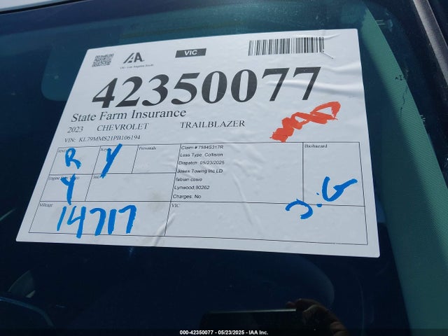 KL79MMS21PB106194 Chevrolet lih