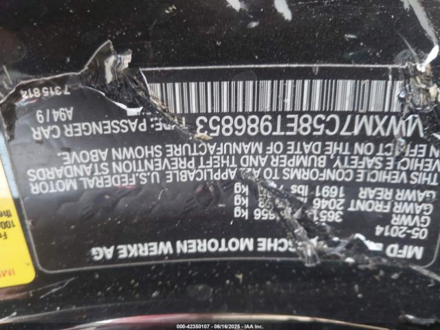 WMWXM7C58ET986853 Mini Hardtop