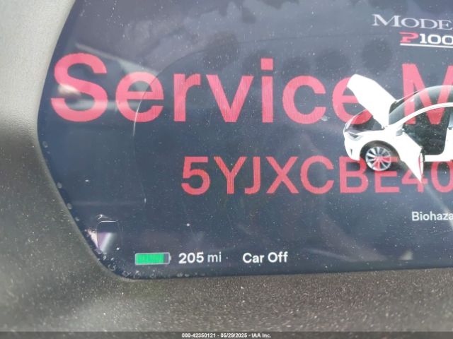 5YJXCBE40GF027899 Tesla Model X 75d/p100d/p90d