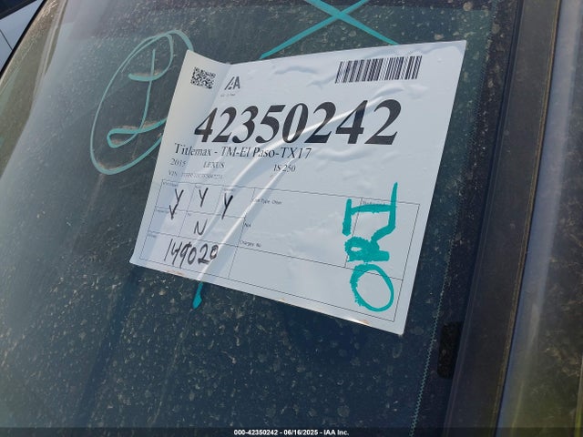 JTHBF1D23F5047235 Lexus IS 250