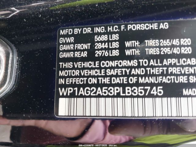 2023 PORSCHE MACAN WP1AG2A53PLB35745 Photo 8