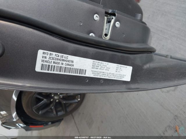 2022 DODGE CHARGER 2C3CDXHG9NH240795 Photo 8