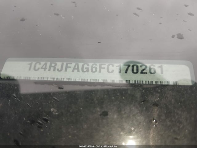 1C4RJFAG6FC170261 Jeep Grand Cherokee Laredo