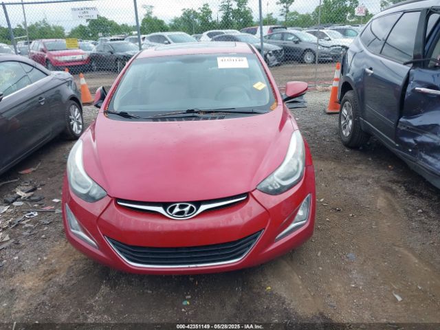 KMHDH4AE0GU479658 Hyundai Elantra Value Edition