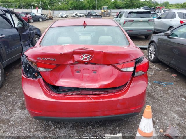 KMHDH4AE0GU479658 Hyundai Elantra Value Edition