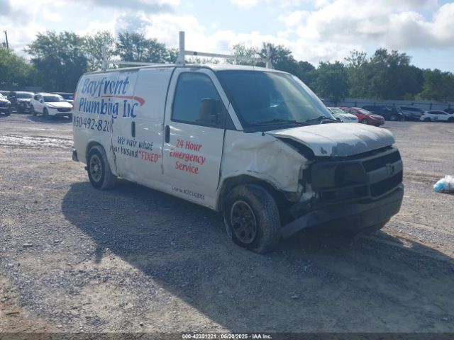 2013 CHEVROLET EXPRESS 1500 1GCSGAFX9D1101116