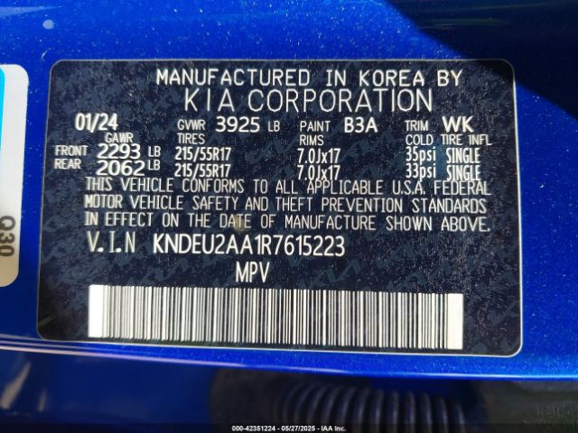 KNDEU2AA1R7615223 KIA SELTOS S