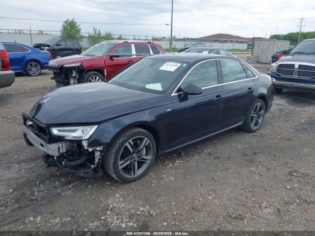 2018 AUDI A4 WAUENAF43JA166531 Photo 1