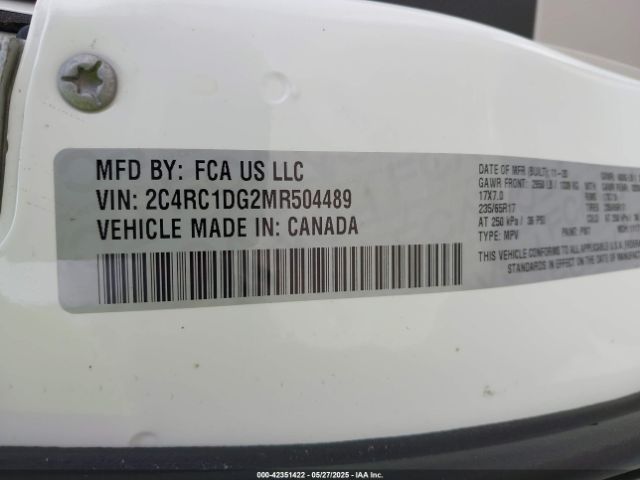2021 CHRYSLER VOYAGER 2C4RC1DG2MR504489 Photo 8