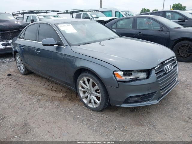 2013 AUDI A4 WAUFFAFL4DN022962
