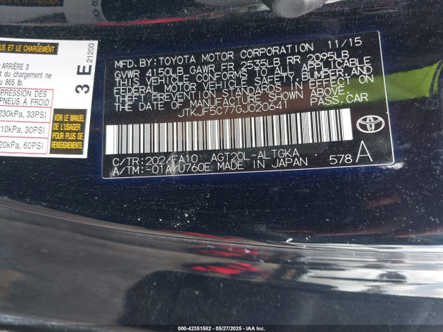 Scion Tc Release Series 10.0 2016 JTKJF5C77GJ020641 Image 9