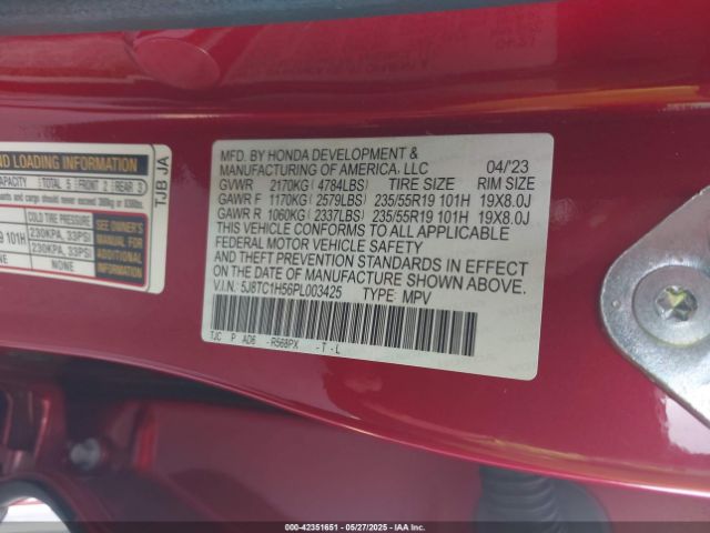 2023 ACURA RDX 5J8TC1H56PL003425 Photo 8
