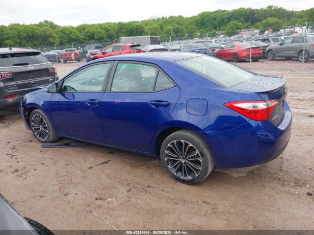 2T1BURHE0FC361289 Toyota Corolla S Plus