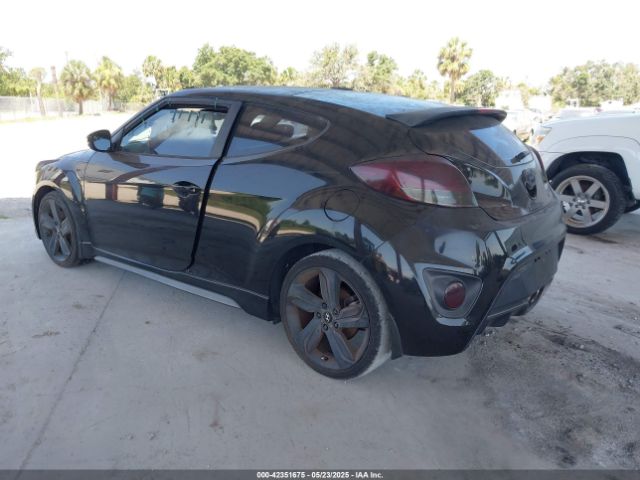 KMHTC6AE0EU210837 Hyundai Veloster Turbo W/black
