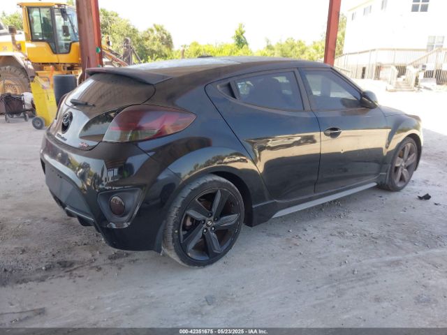 KMHTC6AE0EU210837 Hyundai Veloster Turbo W/black
