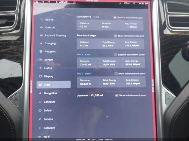 2016 TESLA MODEL S 5YJSA1E25GF159226 Photo 6