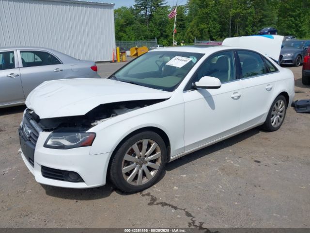 2011 AUDI A4 WAUFFAFL7BN055175 Photo 1