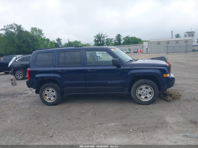 1C4NJRBB1GD520524 Jeep Patriot Sport