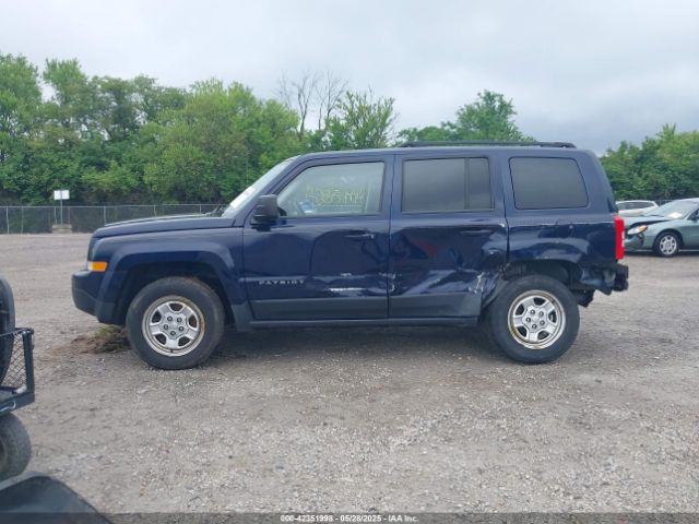 1C4NJRBB1GD520524 Jeep Patriot Sport