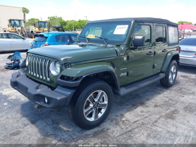 1C4HJXEN3NW242458 Jeep Wrangler Unlimited Sahara 4x4