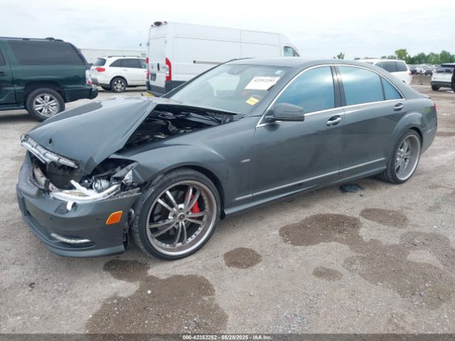 2012 MERCEDES-BENZ S 550 WDDNG7DB4CA459218 Photo 1
