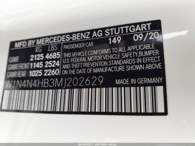 2021 MERCEDES-BENZ GLA 250 W1N4N4HB3MJ202629 Photo 8