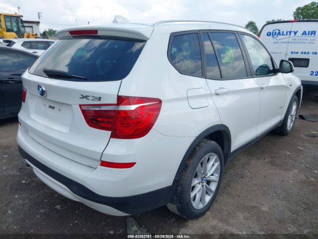 2016 BMW X3 5UXWX9C59G0D72238 Photo 3