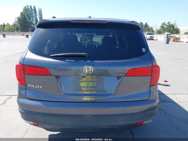 5FNYF5H52HB030869 Honda Pilot Ex-l
