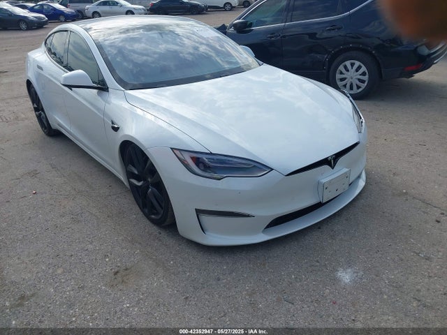 2021 TESLA MODEL S 5YJSA1E6XMF452747 Photo 0