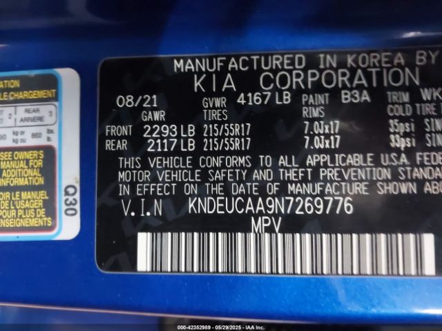 2022 KIA SELTOS KNDEUCAA9N7269776 Photo 8