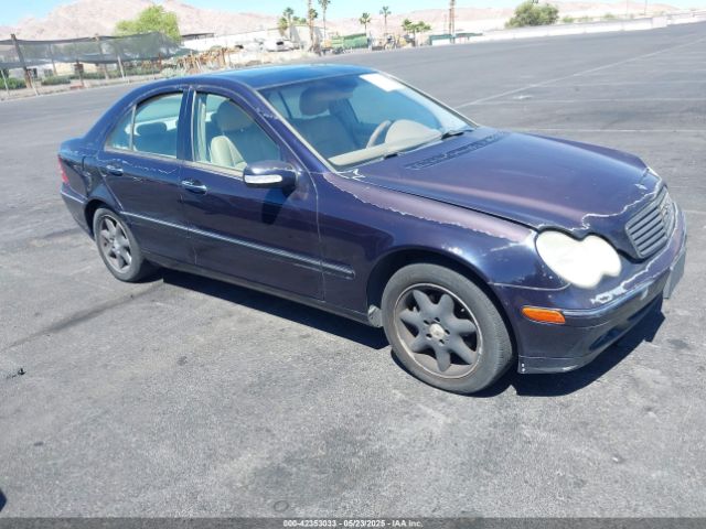 2003 MERCEDES-BENZ C 240 WDBRF61J43E010505 Photo 0