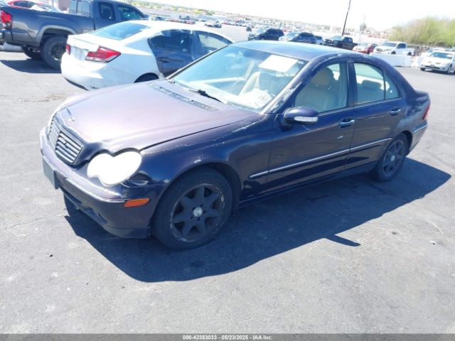 2003 MERCEDES-BENZ C 240 WDBRF61J43E010505 Photo 1