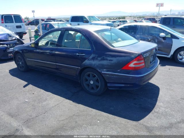 2003 MERCEDES-BENZ C 240 WDBRF61J43E010505 Photo 2
