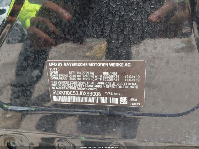 2018 BMW X5 5UXKR0C53J0X93008 Photo 8