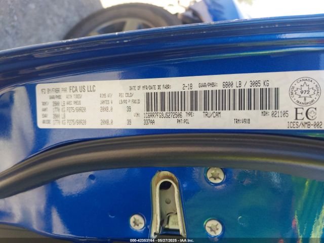 1C6RR7FG9JS272506 RAM 1500 St