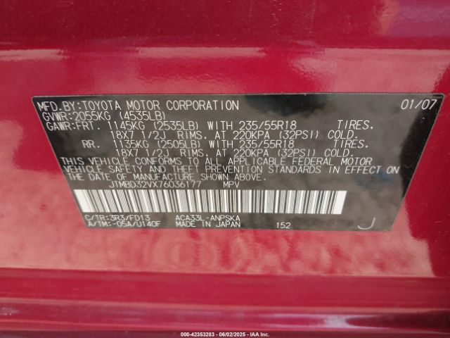 2007 TOYOTA RAV4 JTMBD32VX76036177 Photo 8