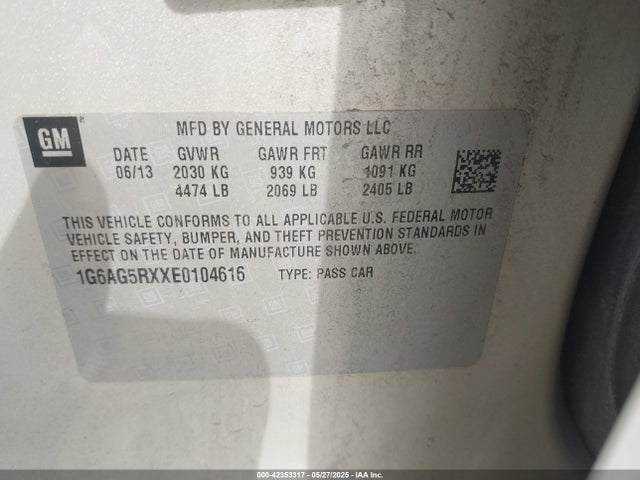 2014 CADILLAC ATS 1G6AG5RXXE0104616 Photo 8