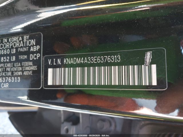 KNADM4A33E6376313 KIA RIO LX