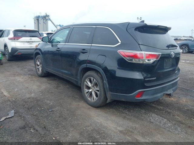 5TDJKRFH6FS208194 Toyota Highlander Xle V6